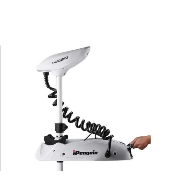 Электромотор HAIBO IPENGUIN P65 (54) NEW 2024 спецкомплект - мотор +площадка +компас +педаль